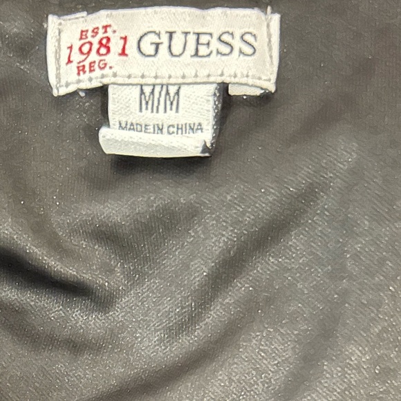 Guess black blouse, size m, elegant, with lace, good condition - Picture 3 of 3